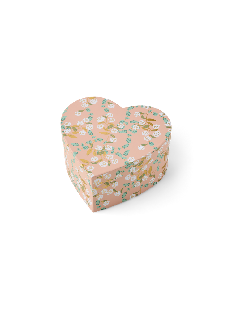 Heart-shaped gift box