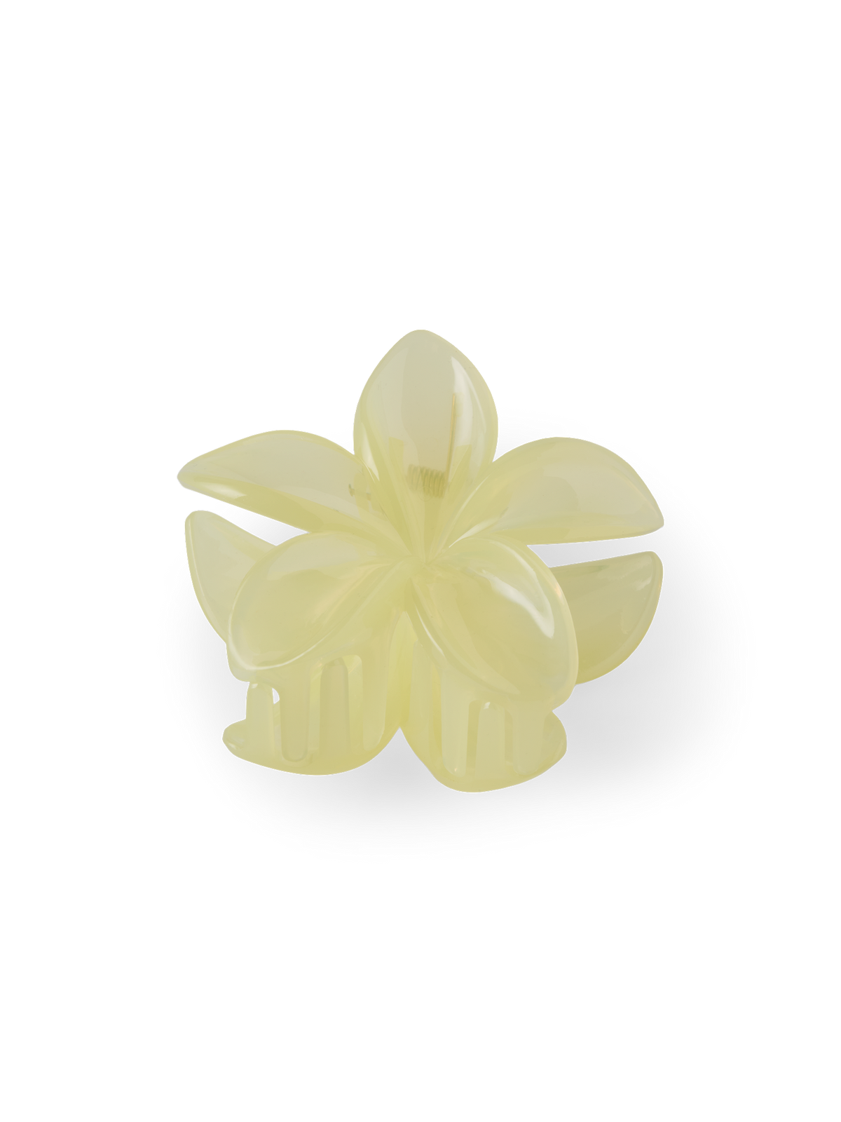 Flower hair claw
