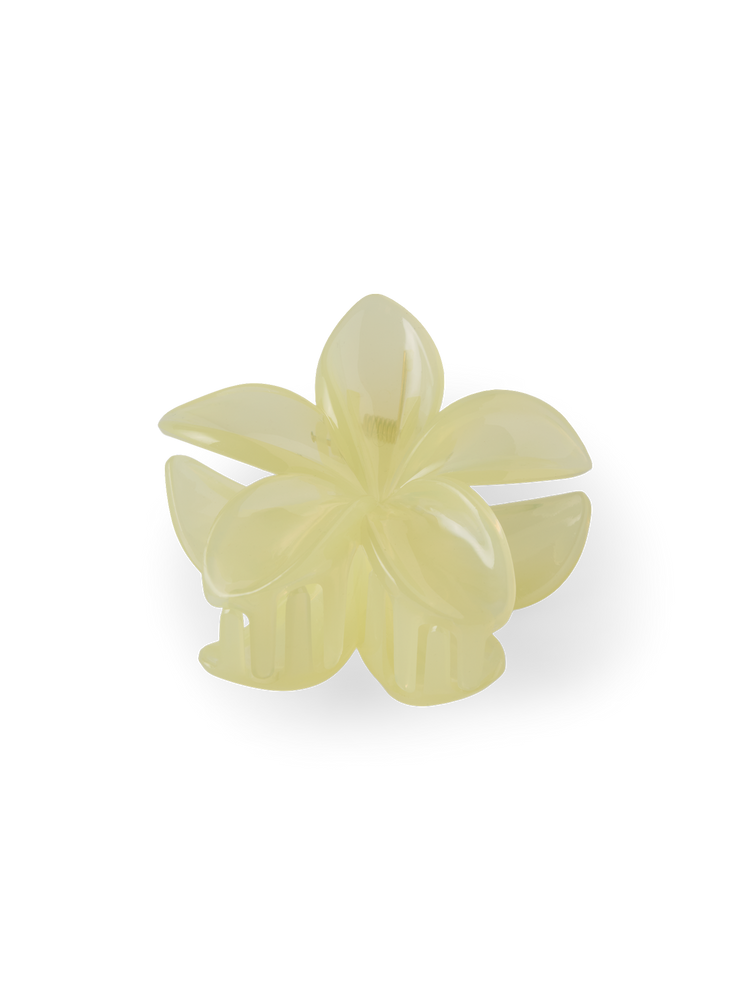 Flower hair claw