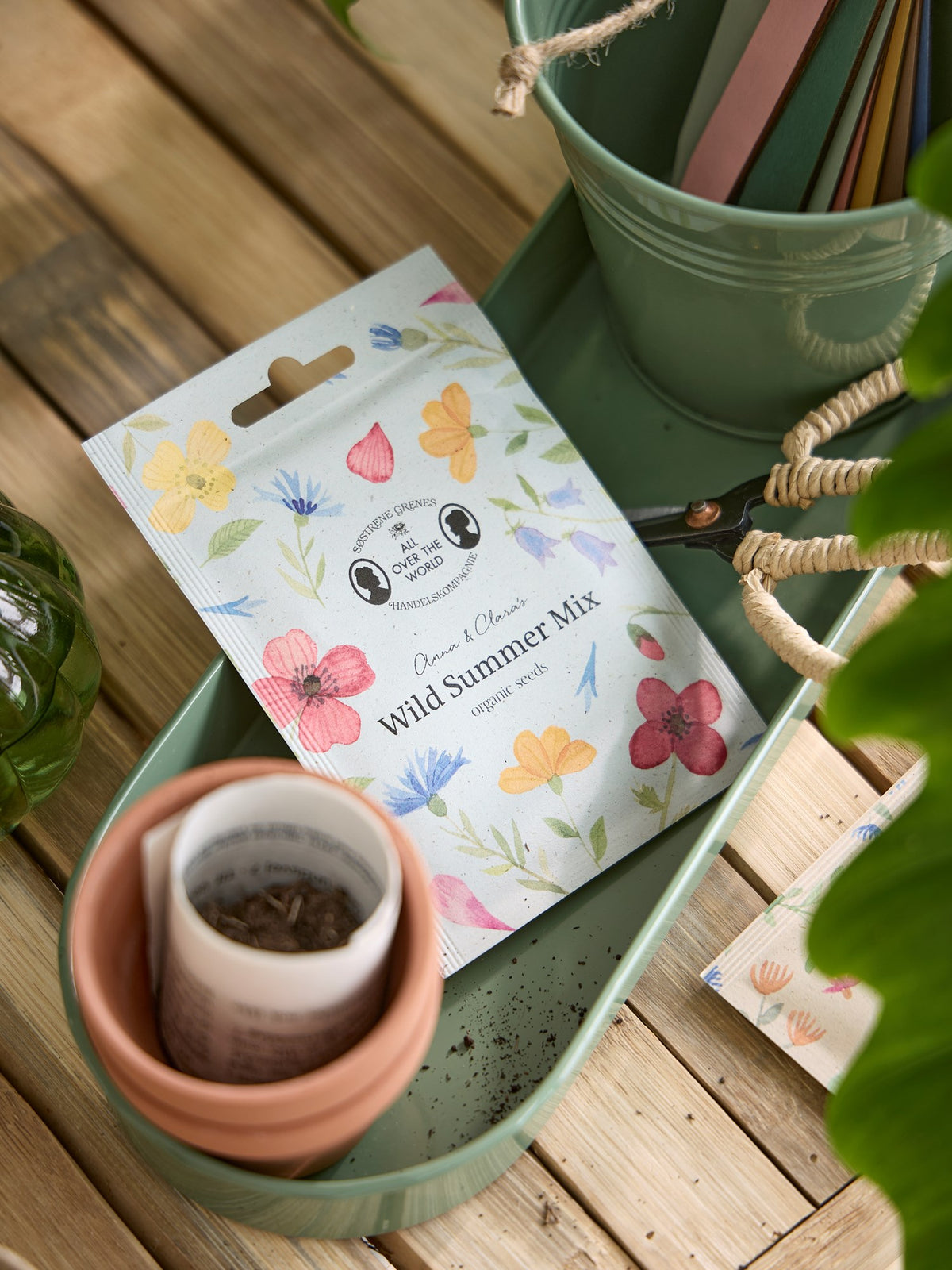 Organic wildflower seed mix