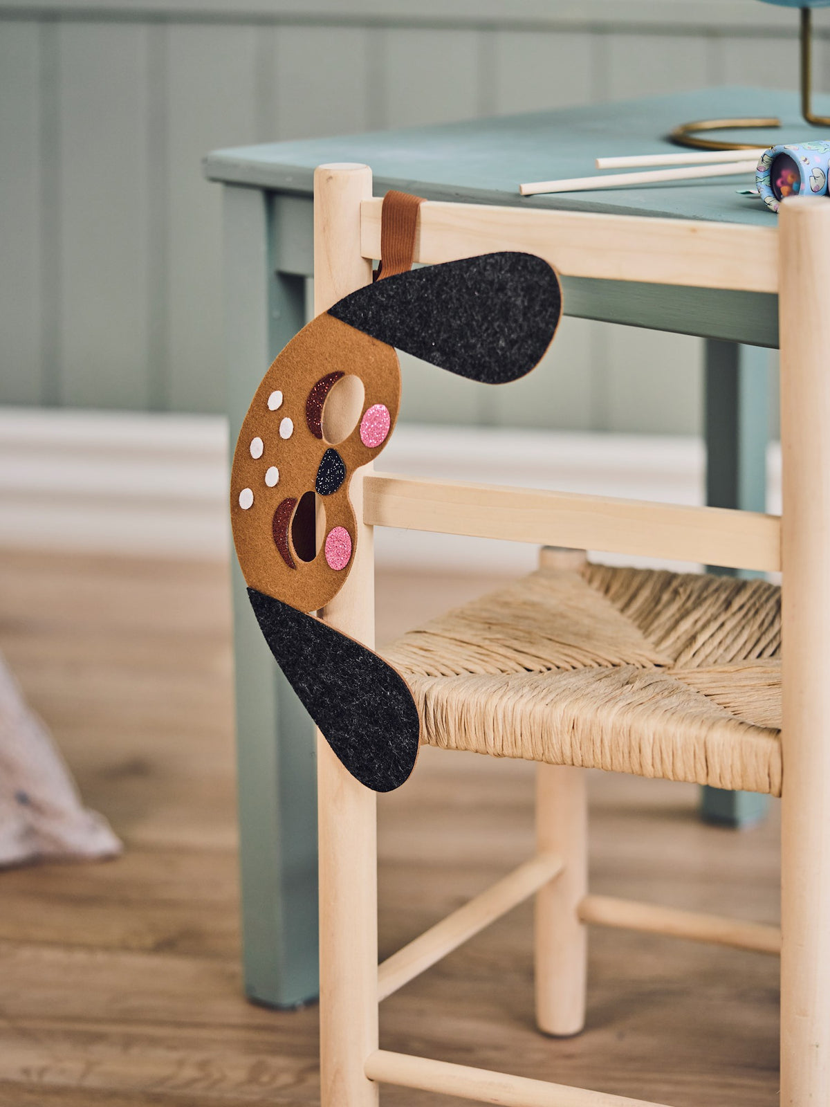 Dress-up dog mask