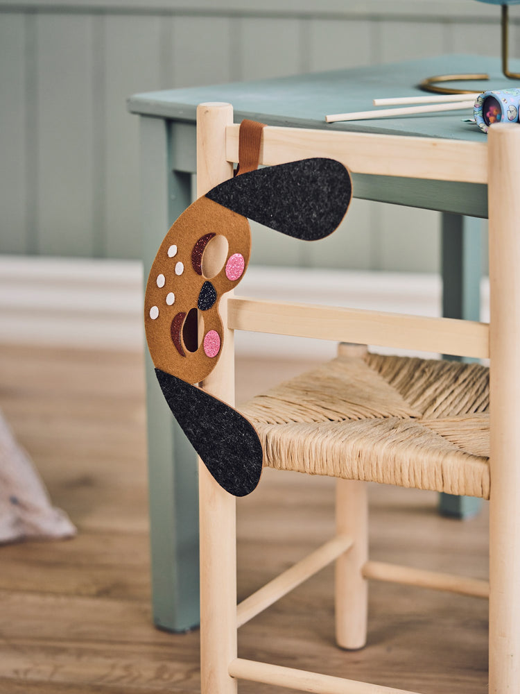 Dress-up dog mask