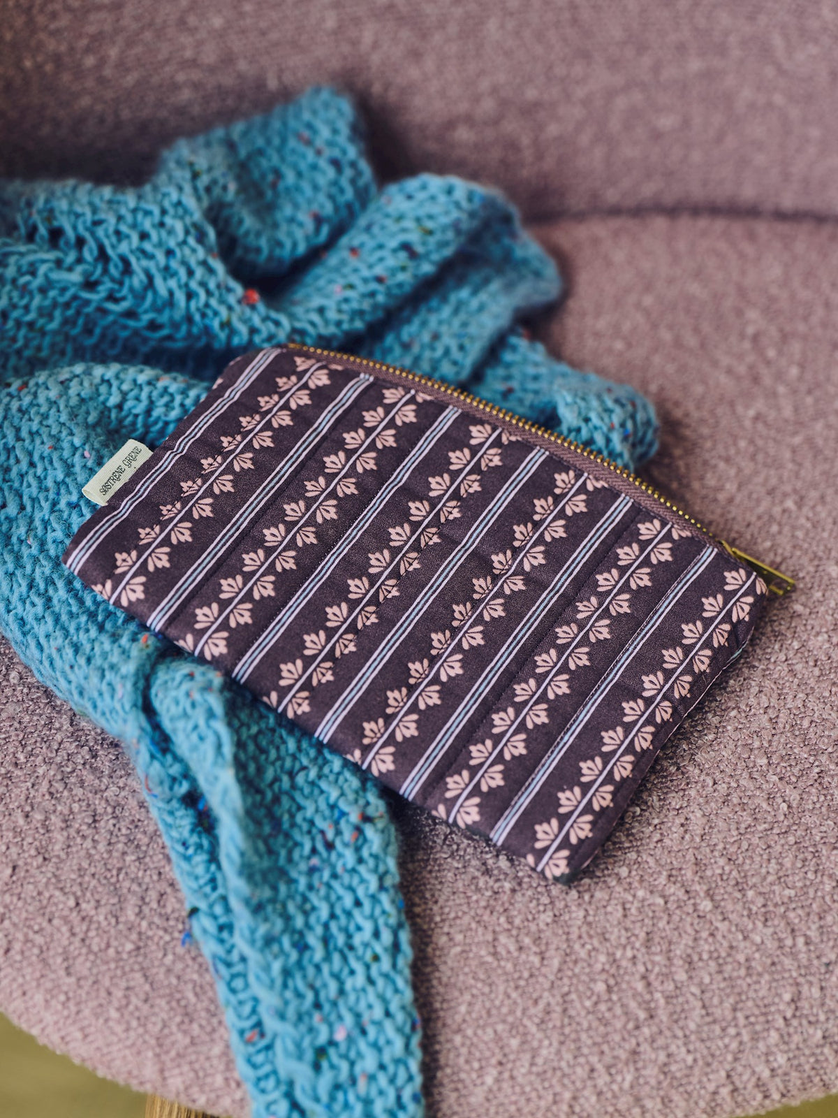 Quilted pouch