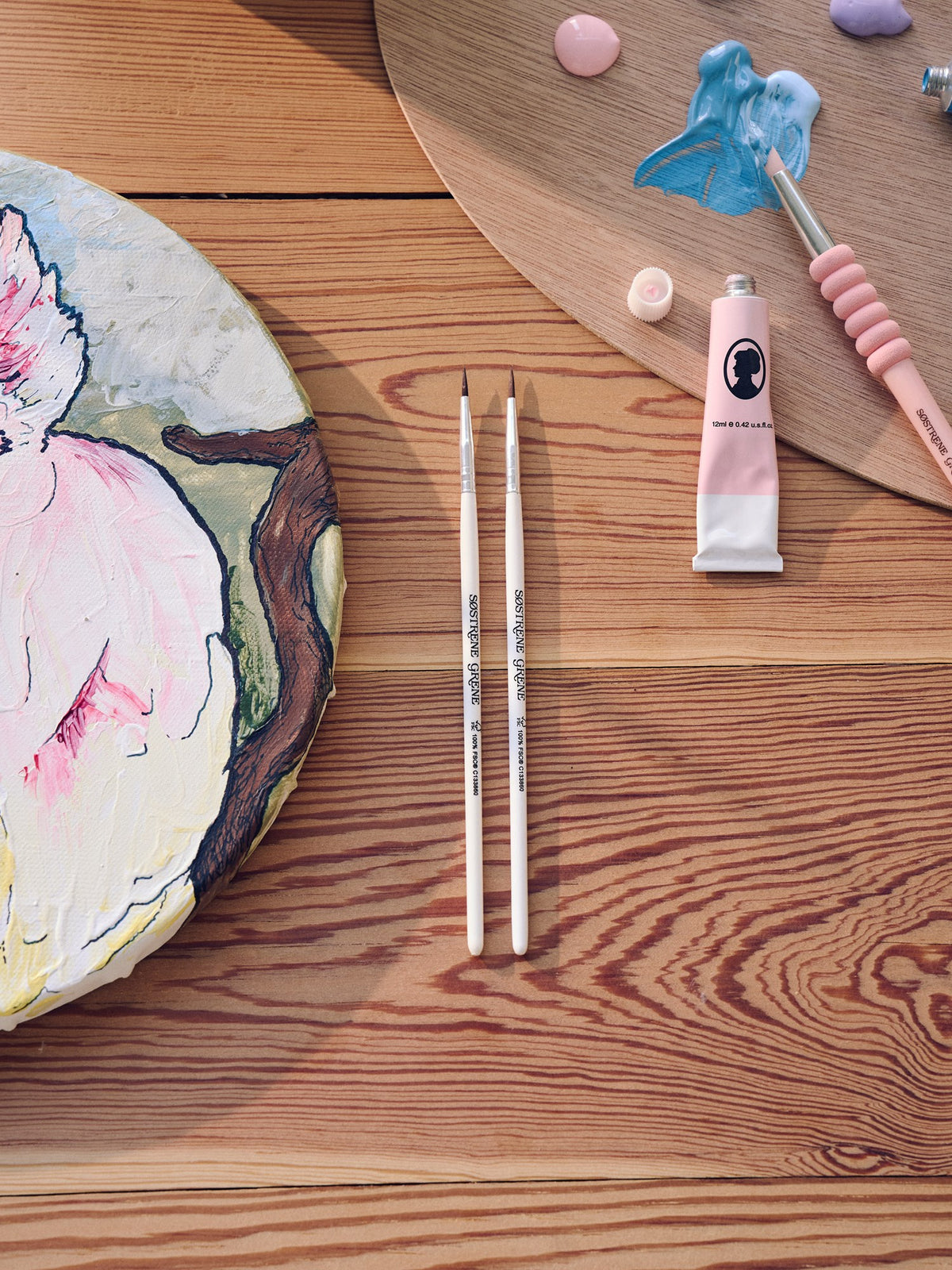 Nylon brush set 00/1