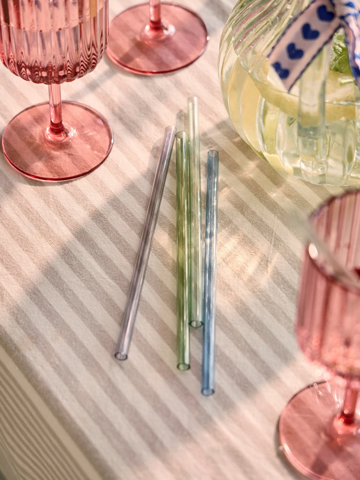 Reusable plastic straws