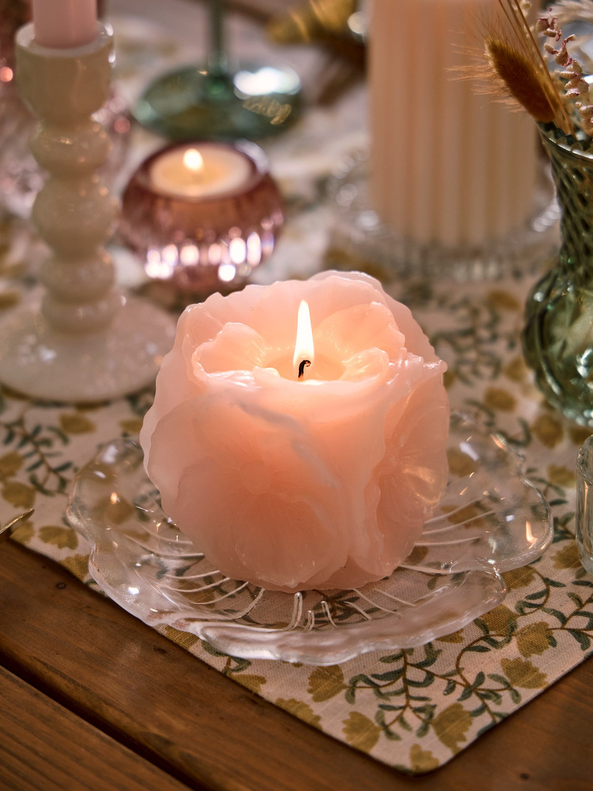 Pillar candle 8 x 8 x 8