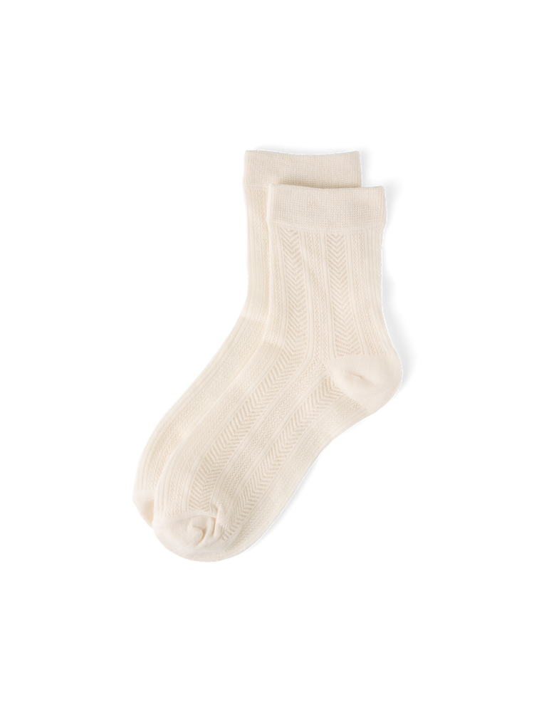 Pointelle socks