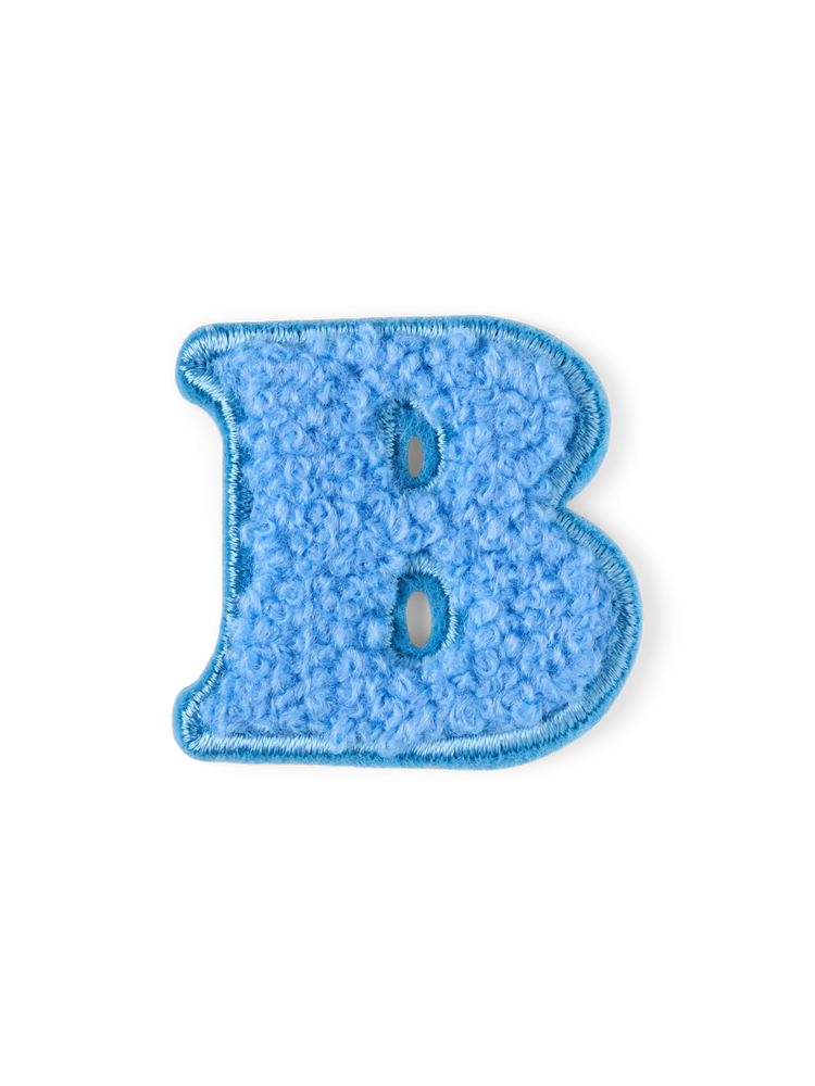 Iron-on letter patch