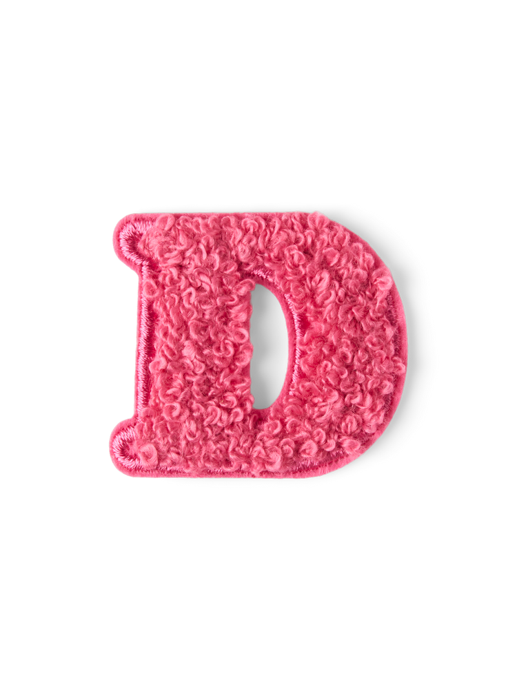 Iron-on letter patch
