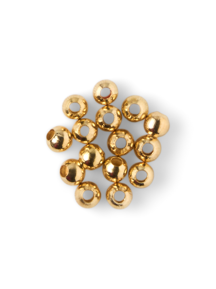 Metal spacer beads