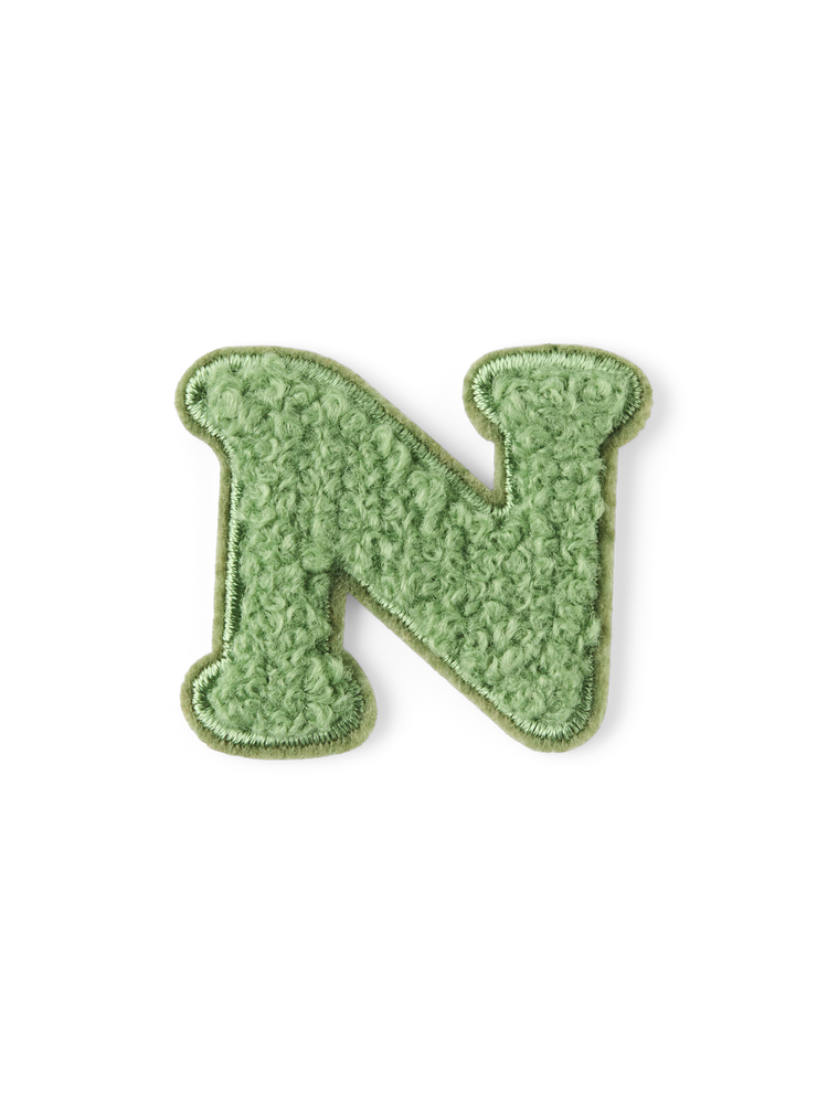Iron-on letter patch