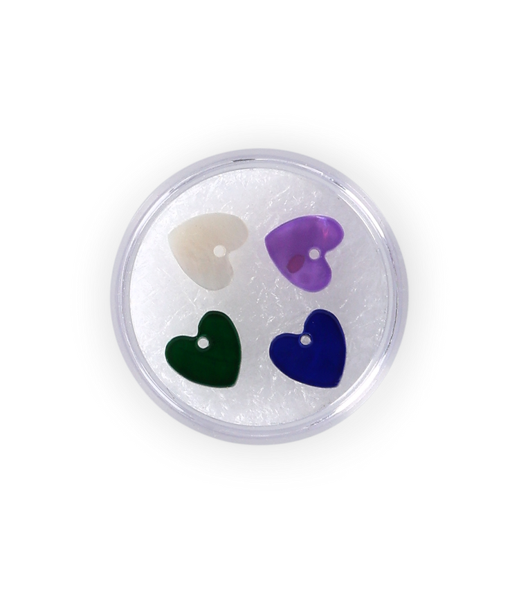 Seashell hearts