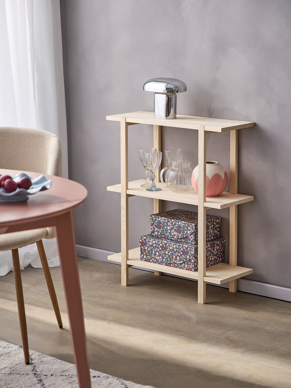 Pine shelf