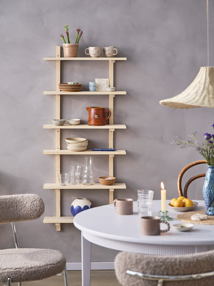Pine wall shelf