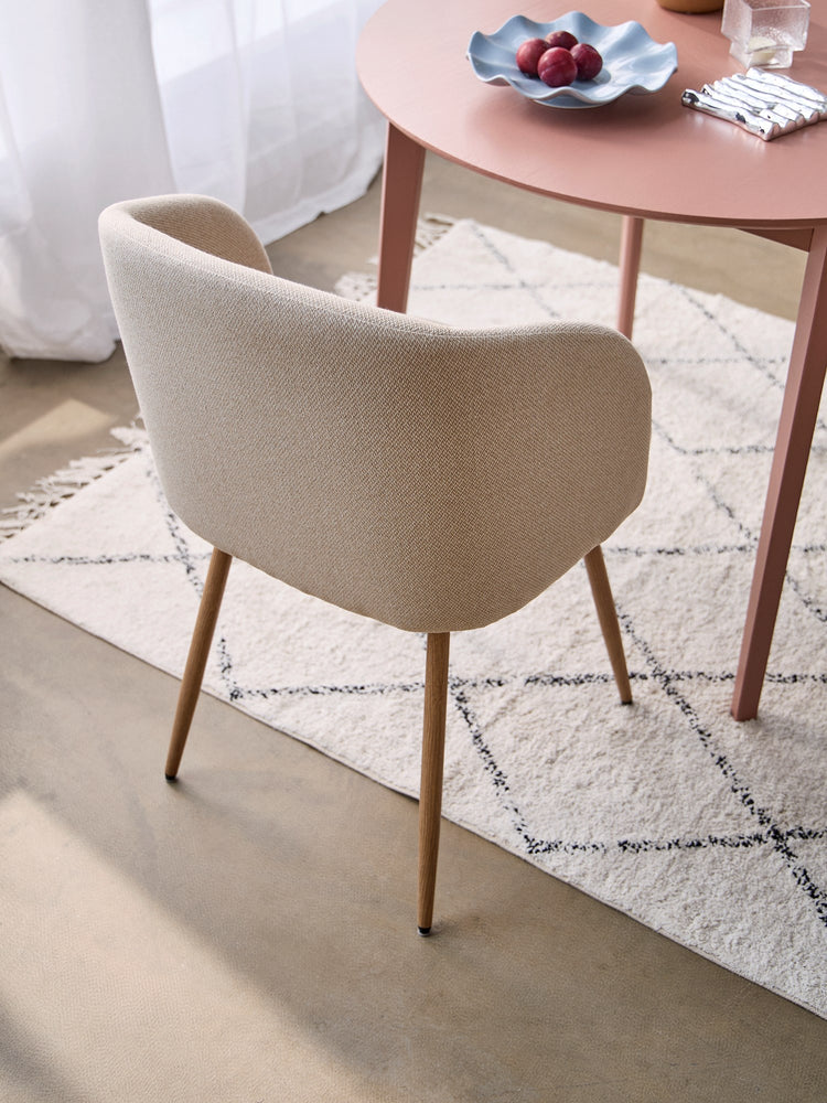 ANNA Dining chair with arm rests
