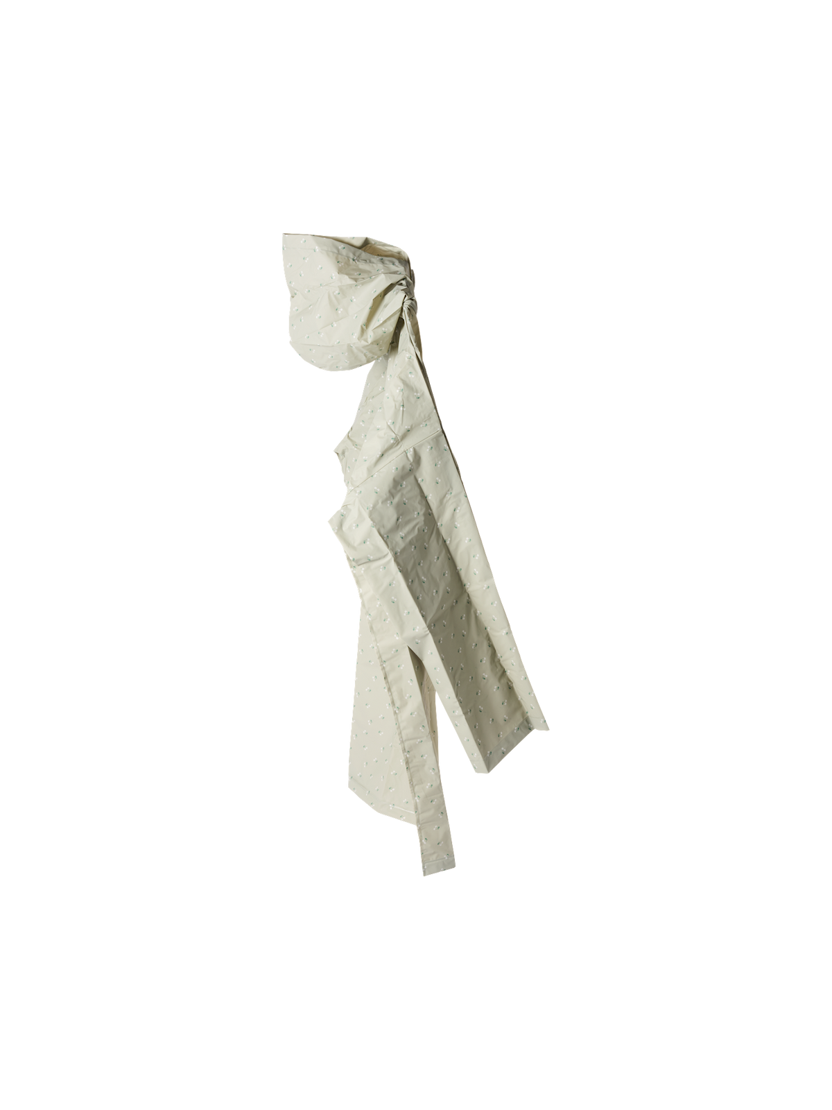 Reusable rain poncho for adults