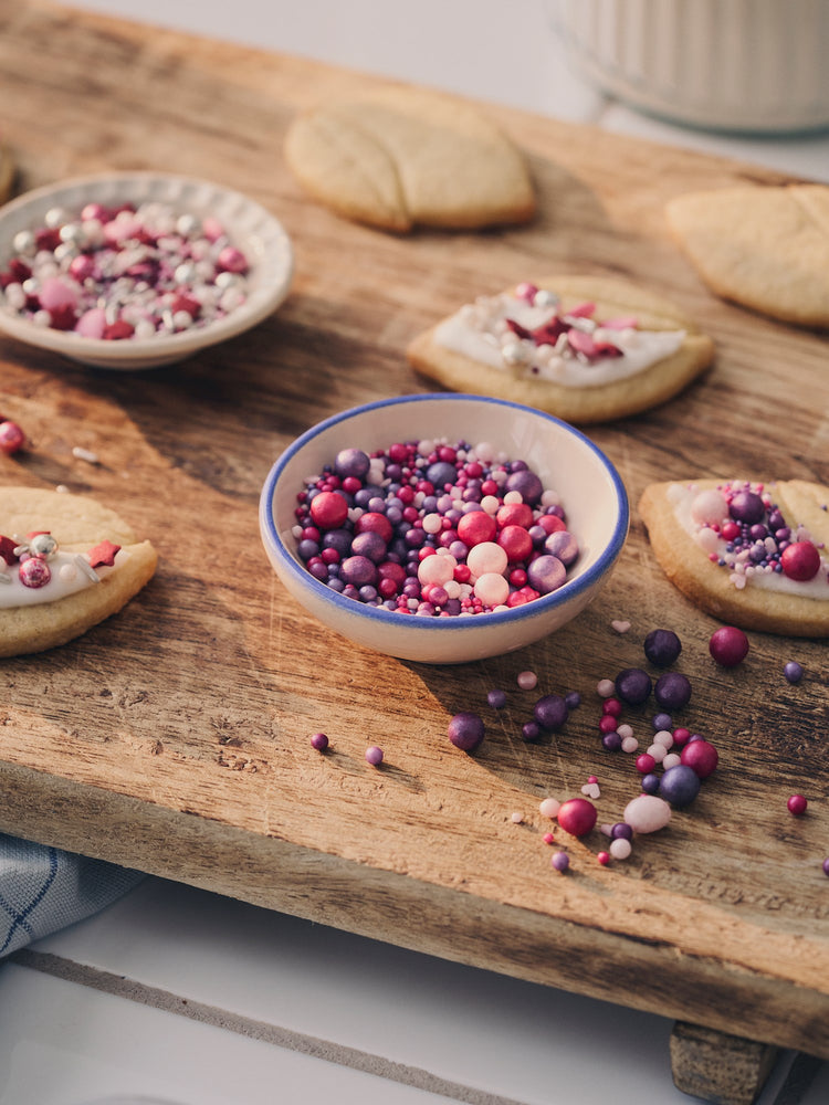 Purple sprinkles mix