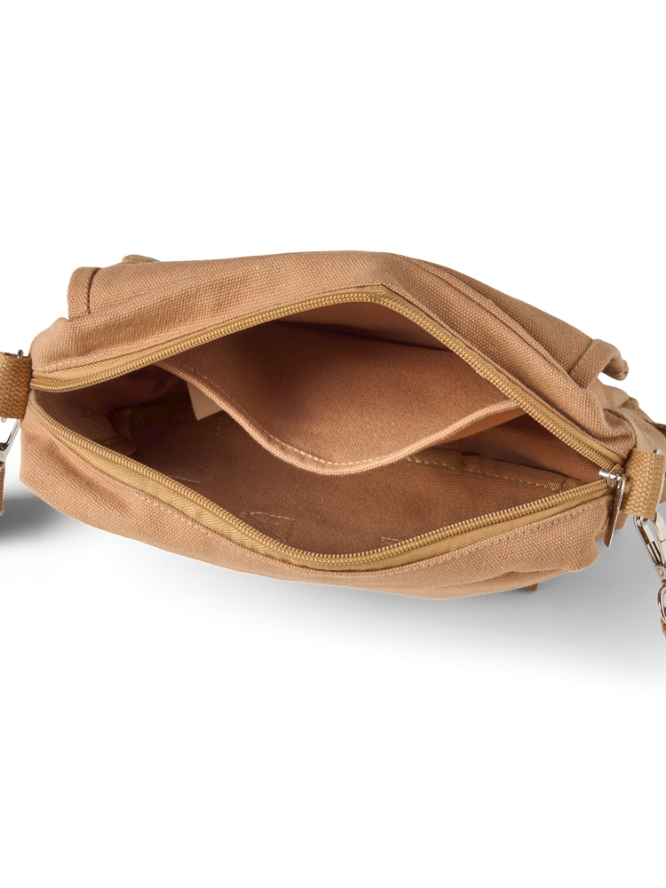 Canvas shoulder bag