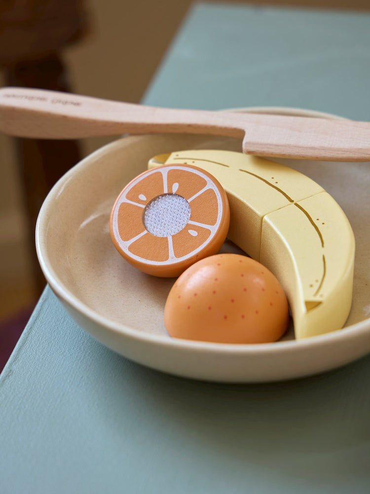 Wooden toy orange
