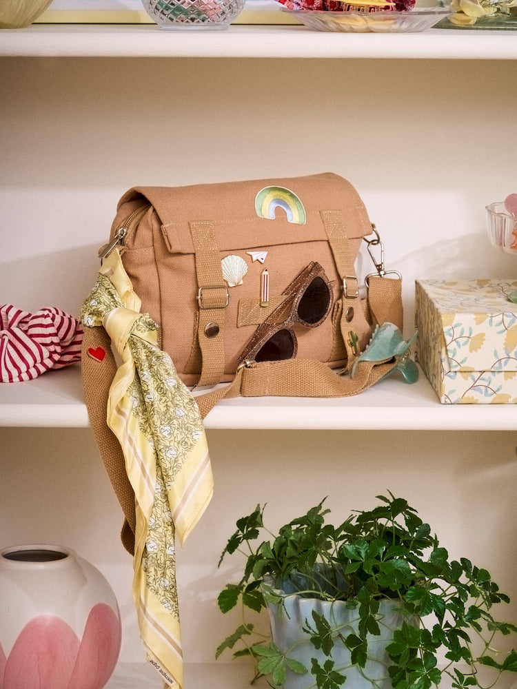 Canvas shoulder bag