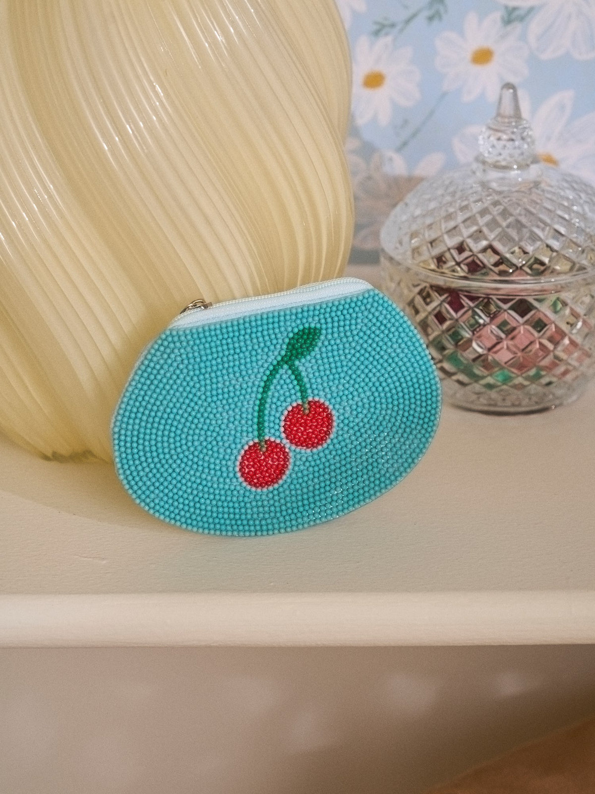 Beaded coin purse