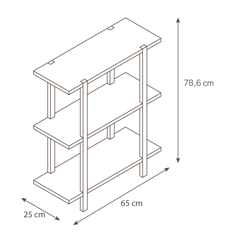 Pine shelf