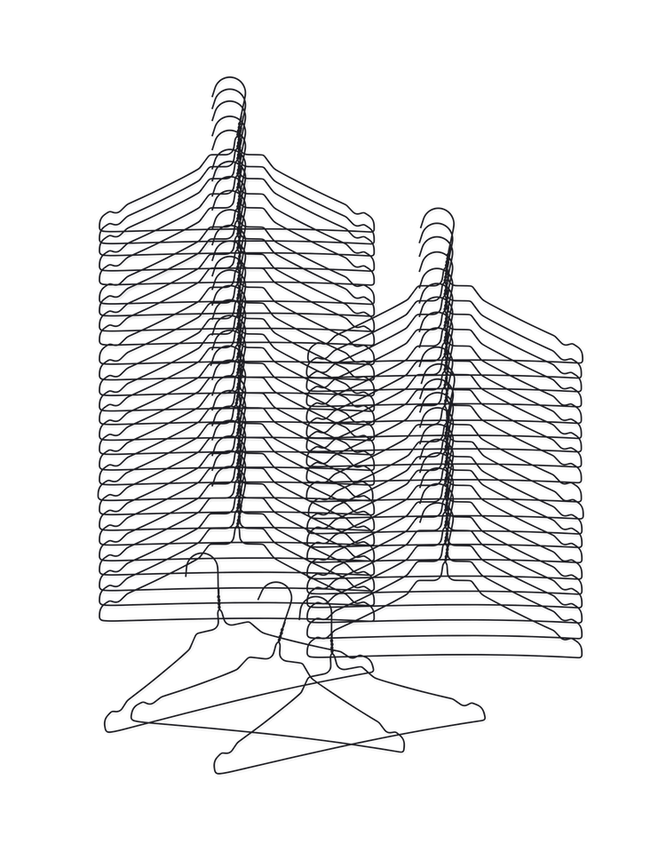 Hangers 50 pcs