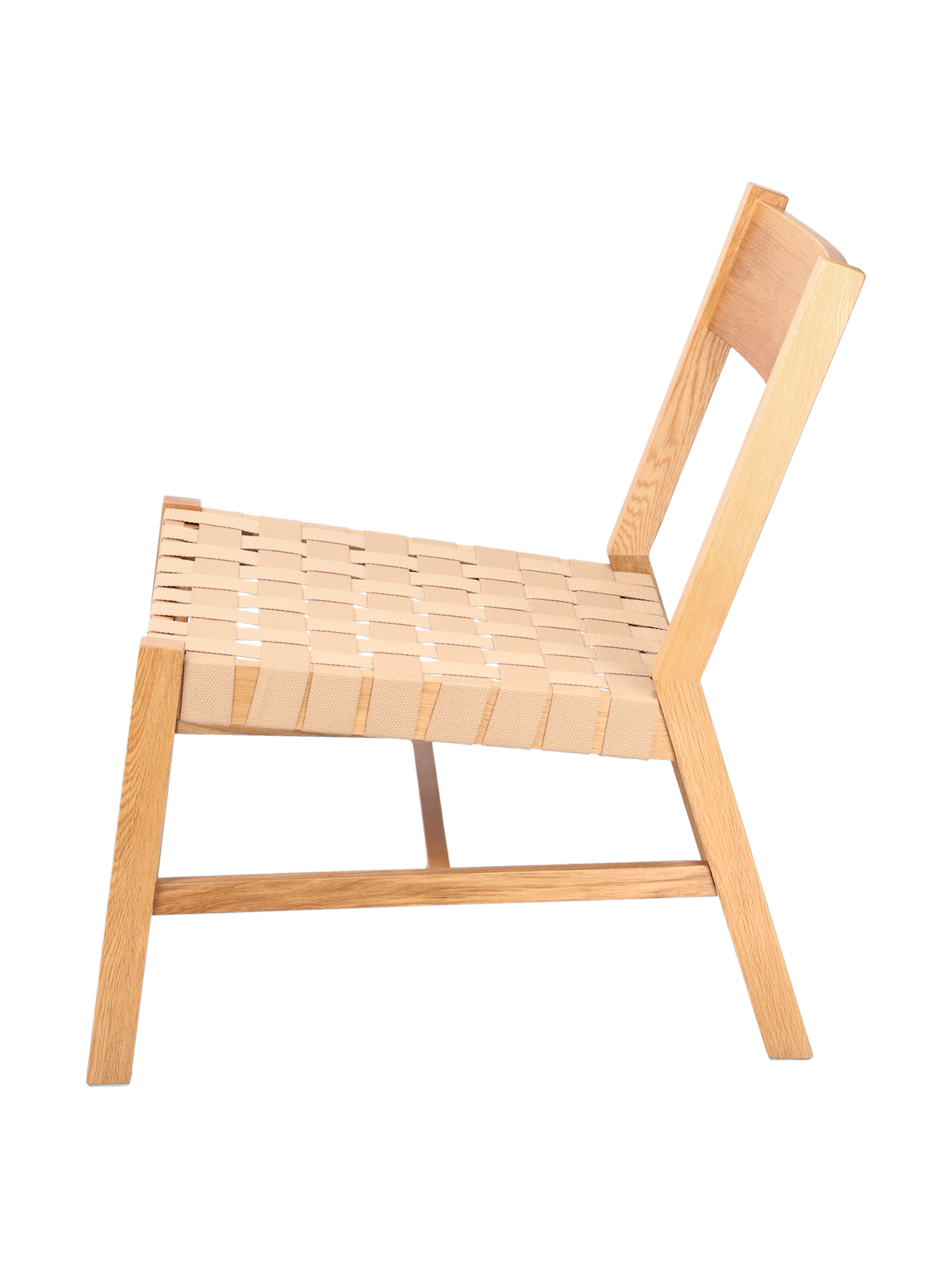 HARMONY Lounge chair with woven seat