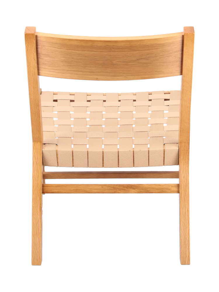 HARMONY Lounge chair with woven seat
