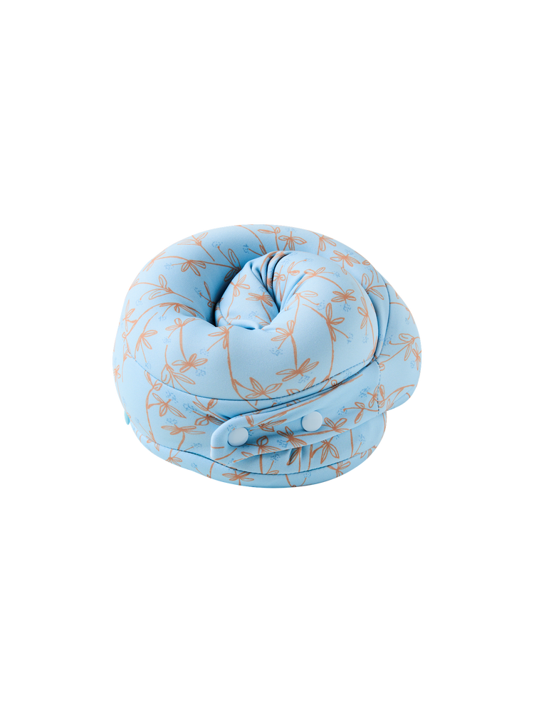 Foldable neck pillow