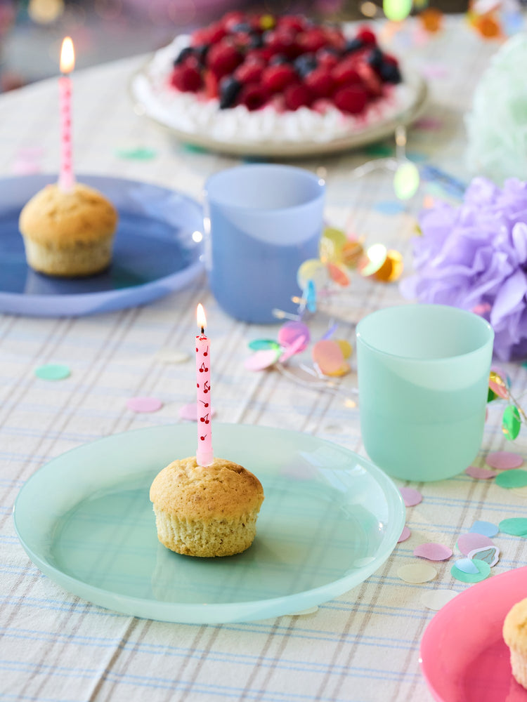 Reusable plastic plates for children