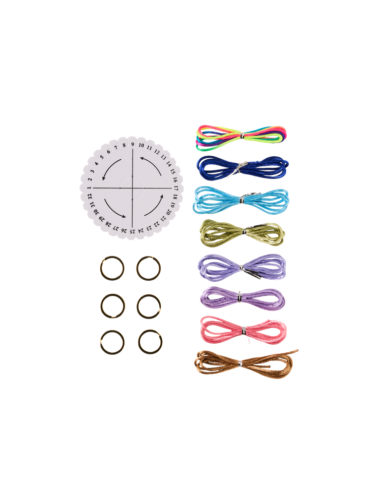 DIY kit kumihimo keyring