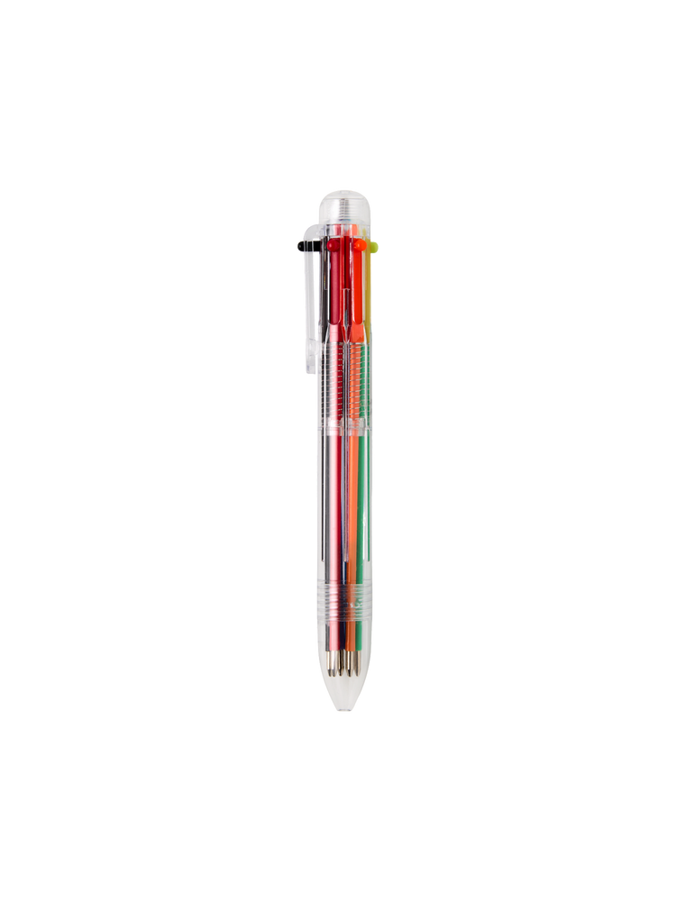 Multicolour pen with 6 colours