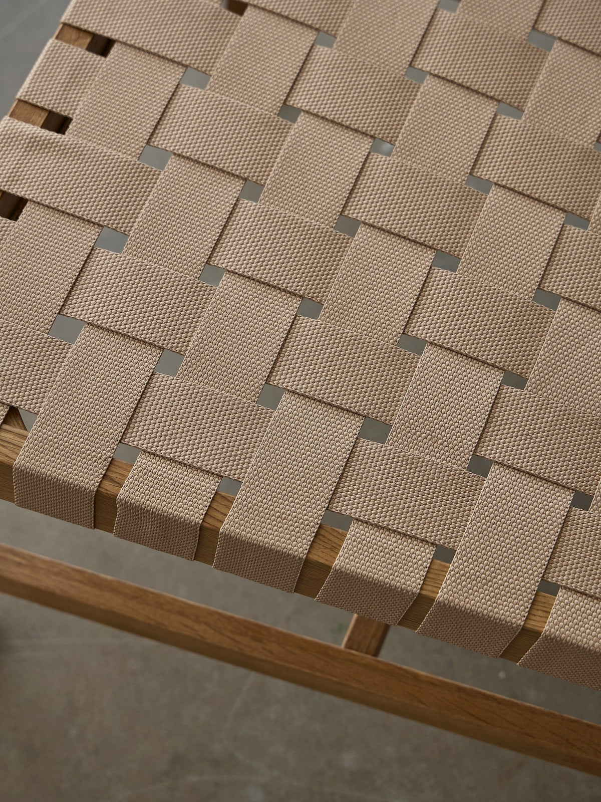 HARMONY Lounge chair with woven seat