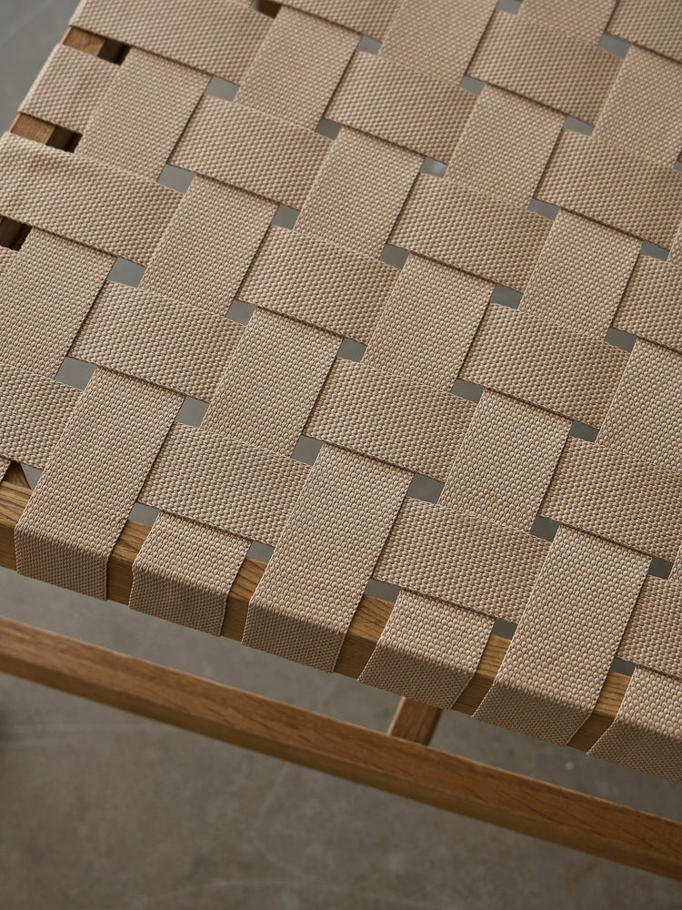 HARMONY Lounge chair with woven seat