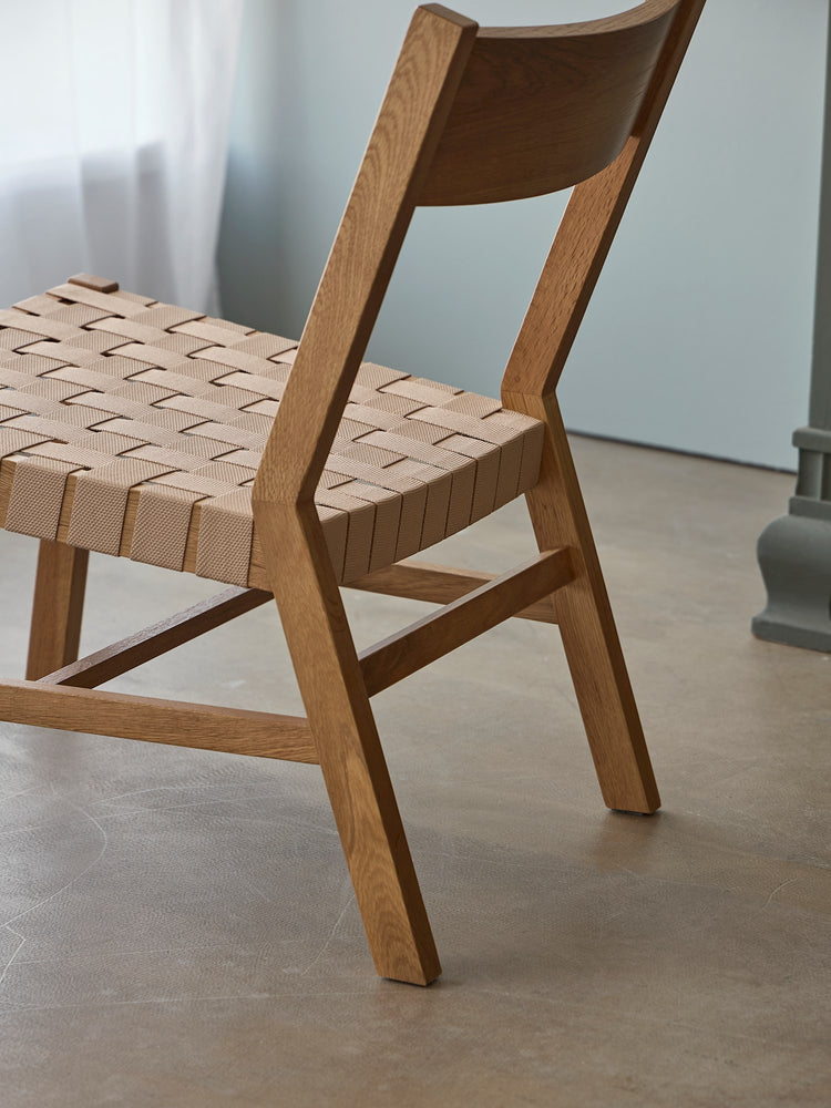 HARMONY Lounge chair with woven seat