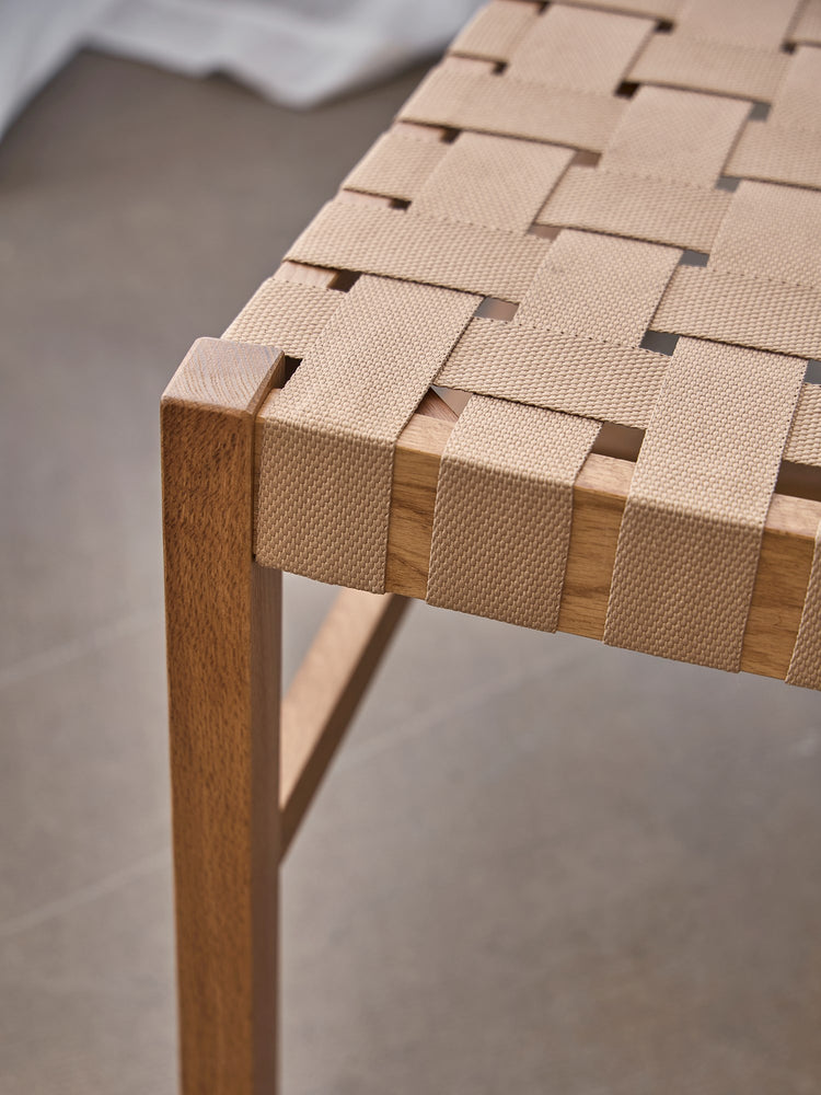 HARMONY Lounge chair with woven seat