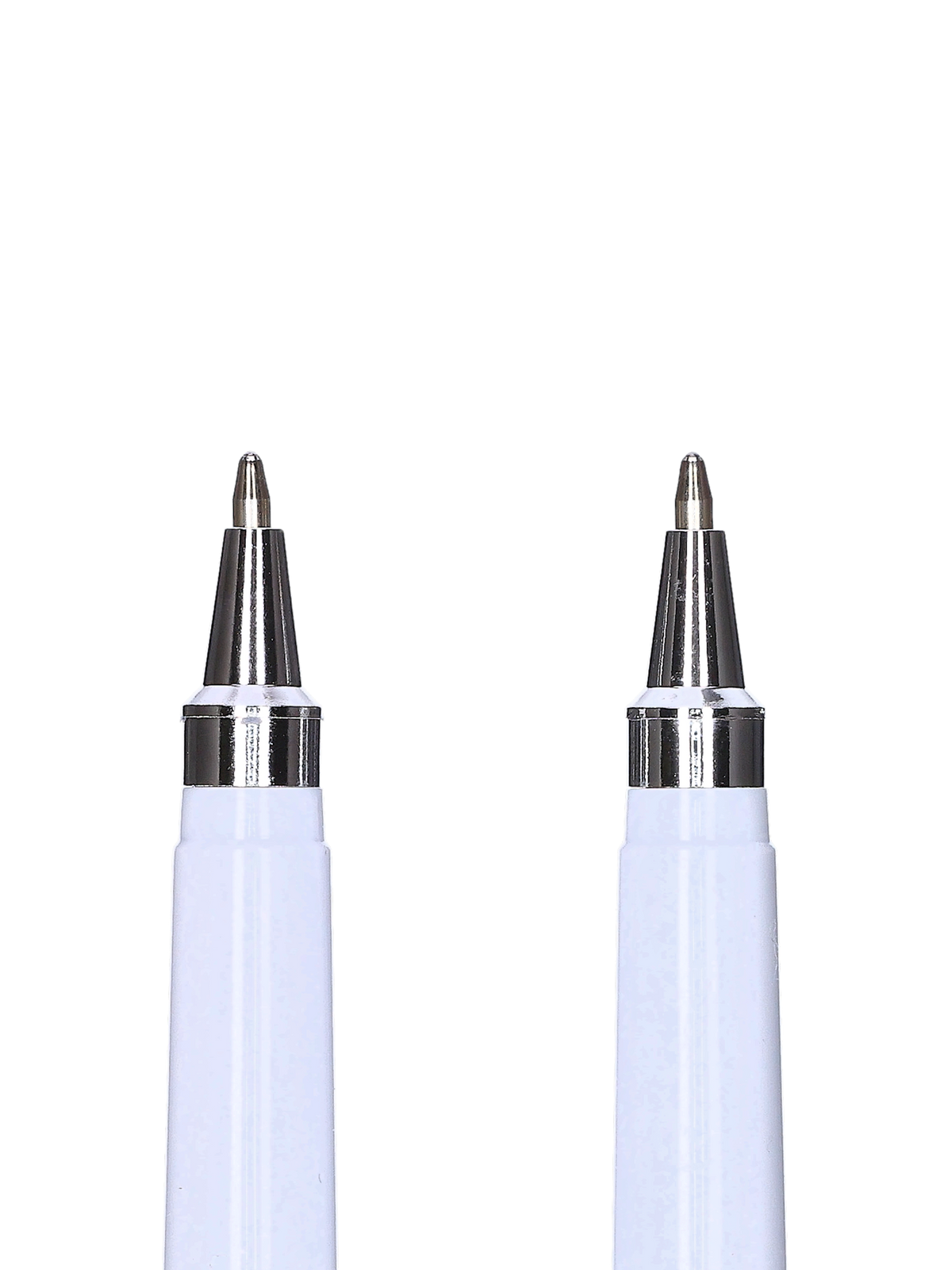 Ballpoint pens with lids