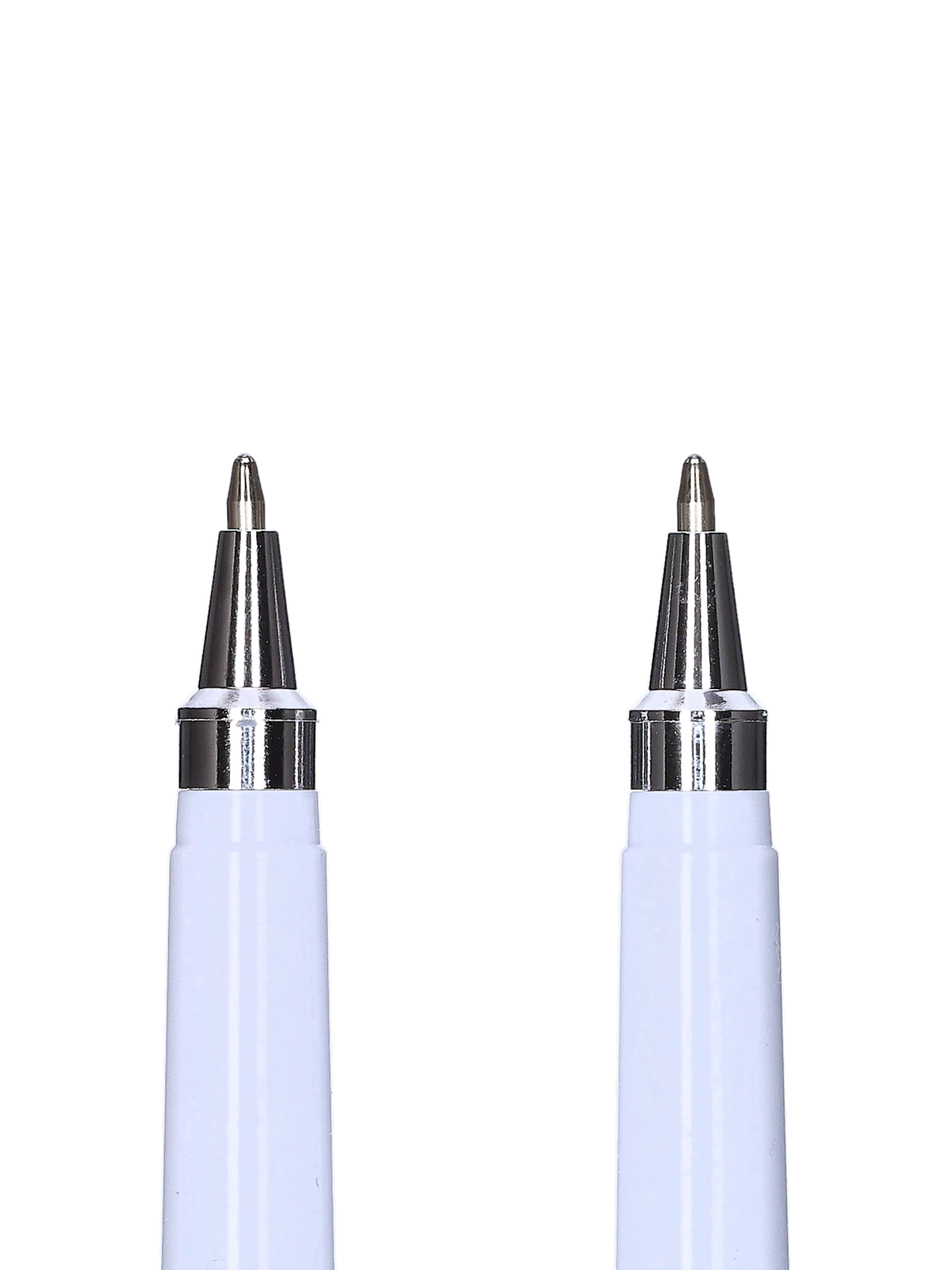 Ballpoint pens with lids