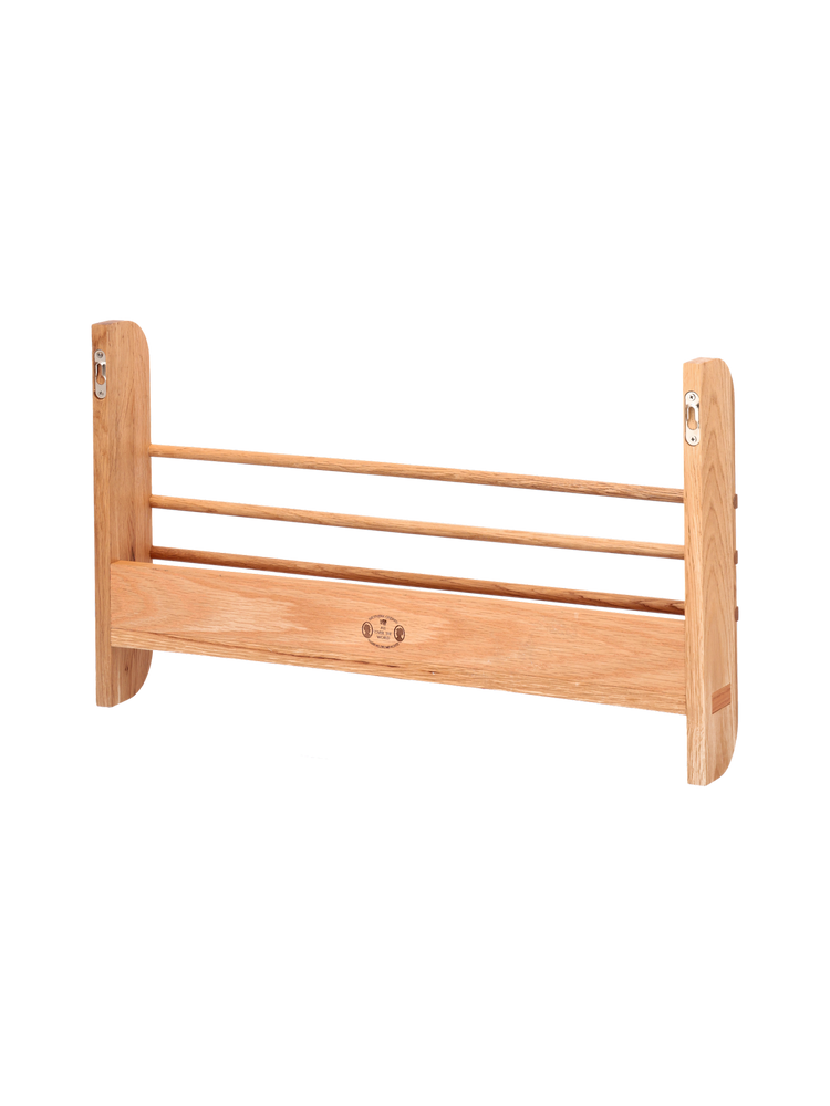 Wall-mounted magazine holder