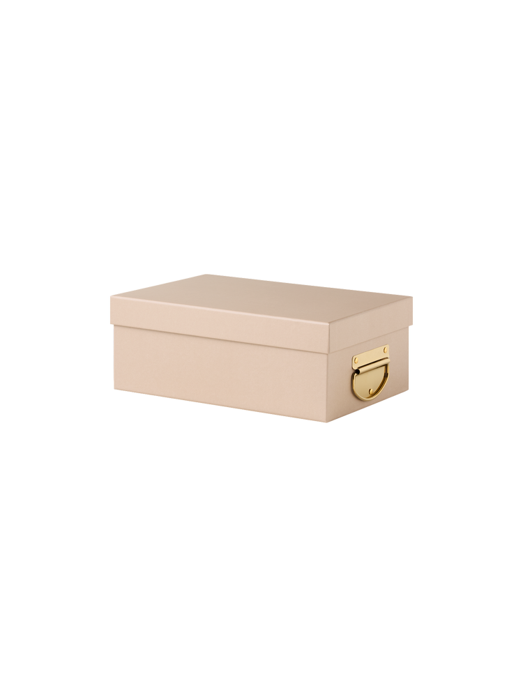 Storage box with handle