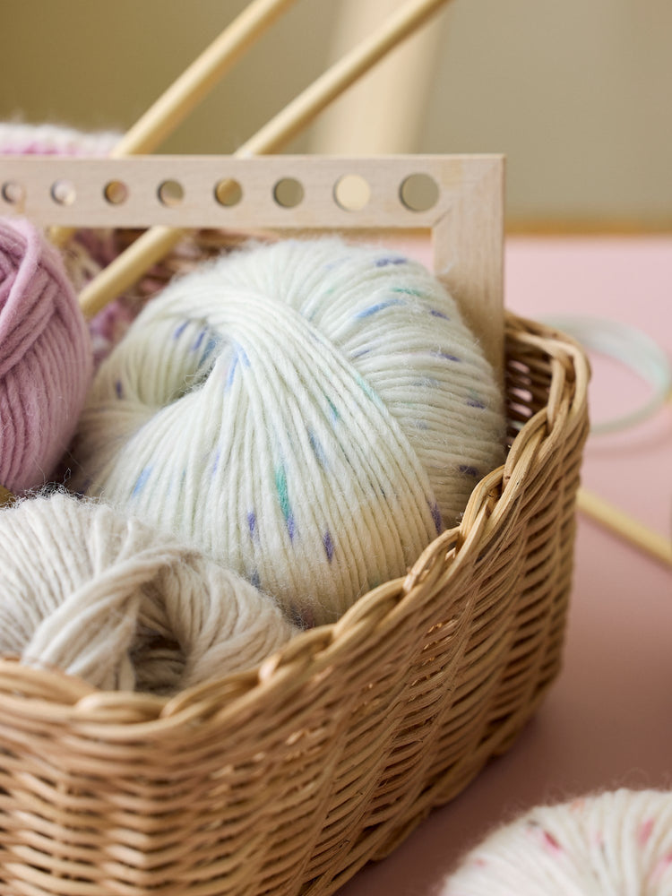 Wool viscose yarn