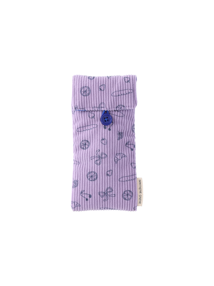 Glasses case corduroy