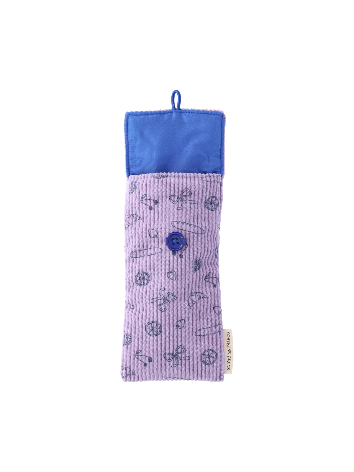 Glasses case corduroy