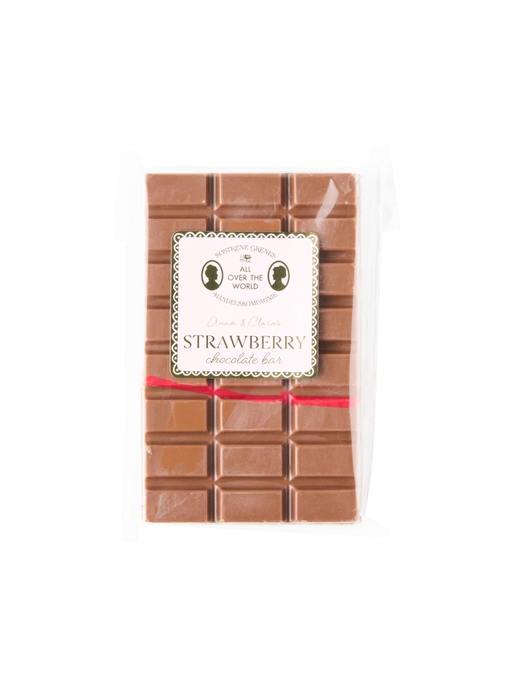 Strawberry chocolate bar