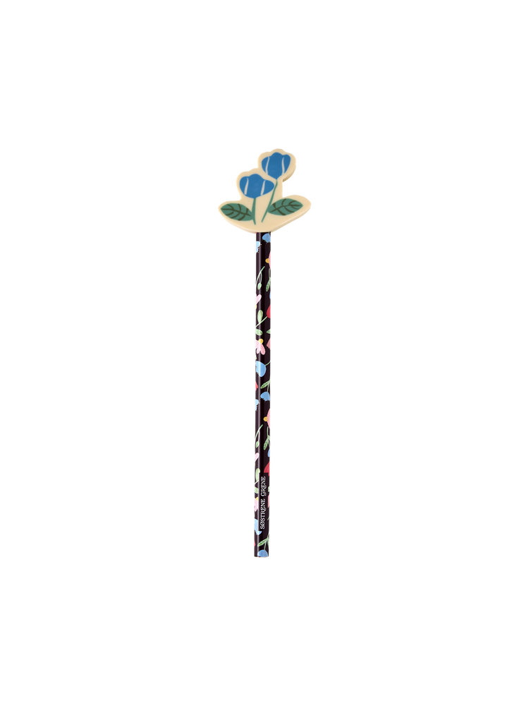 Pencil with flower topper