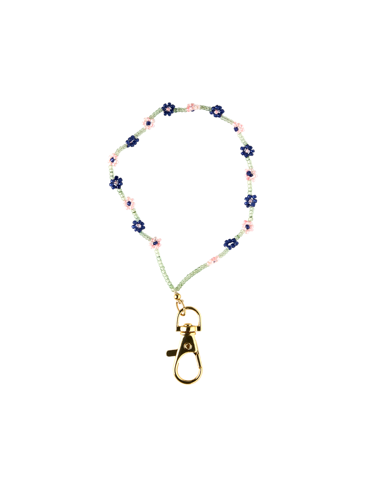 Beaded keyring