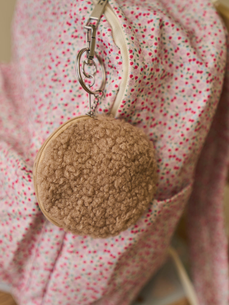 Bag charm keyring