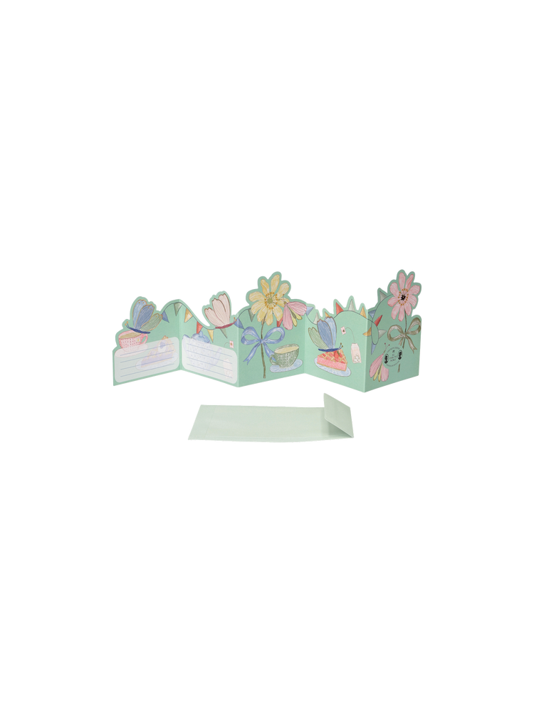 Fold out card