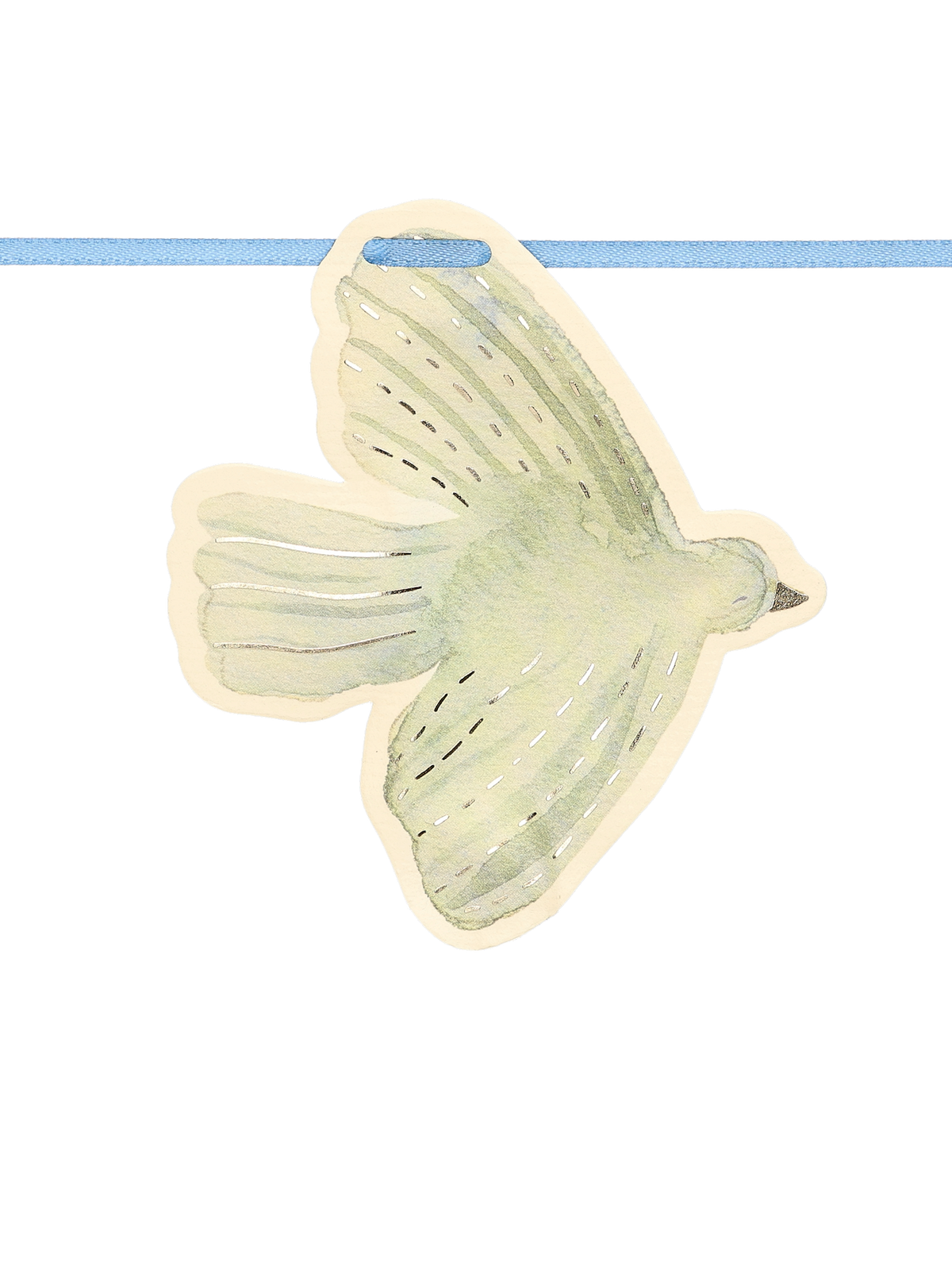 Padded paper garland